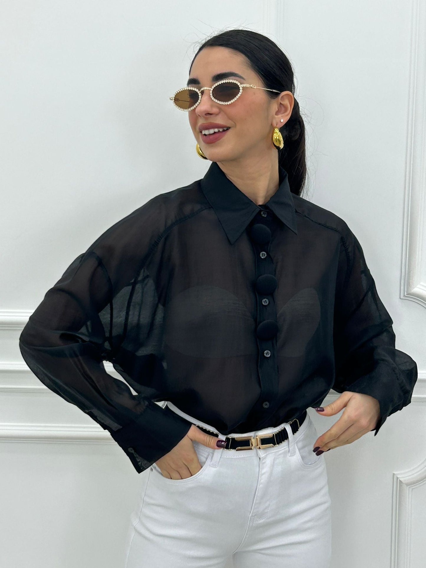 CAMICIA SHEER CHIC NEW P/E26