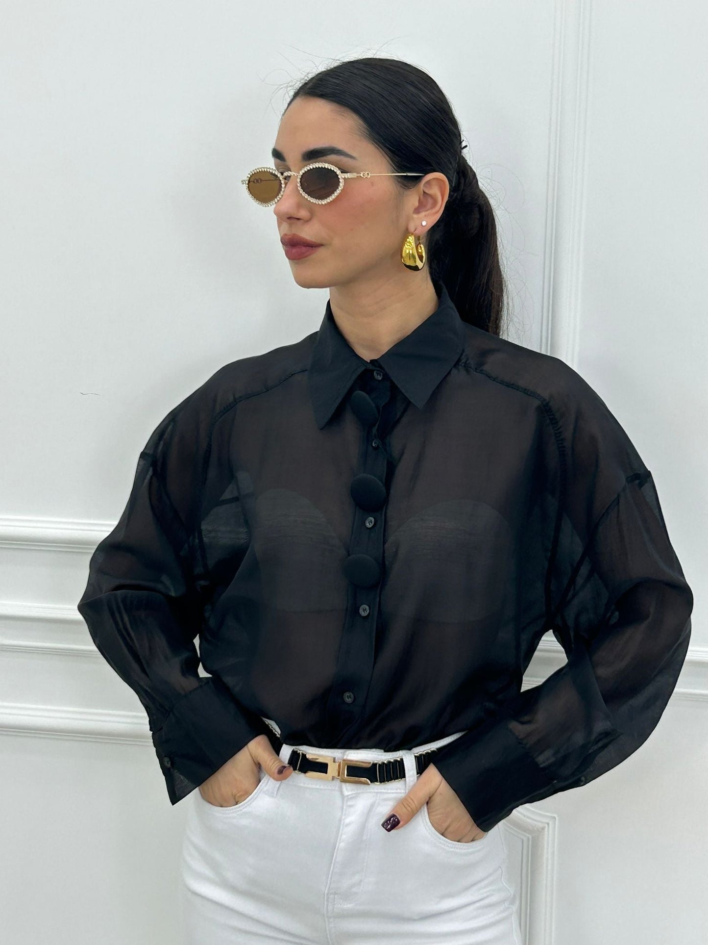 CAMICIA SHEER CHIC NEW P/E26
