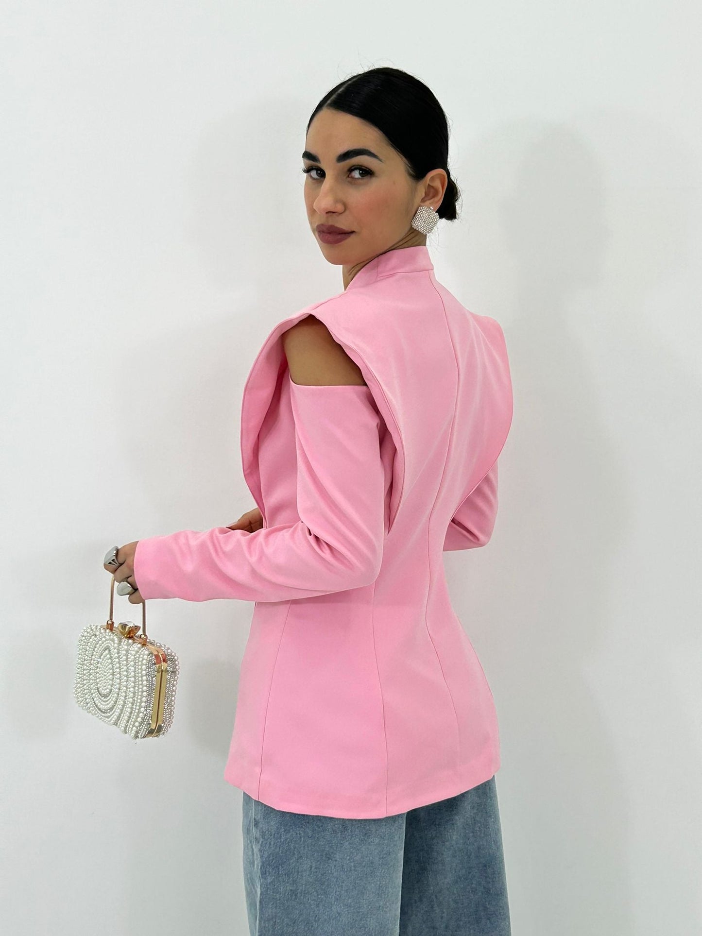 BLAZER CUT-OUT ELEGANCE NEW P/E26