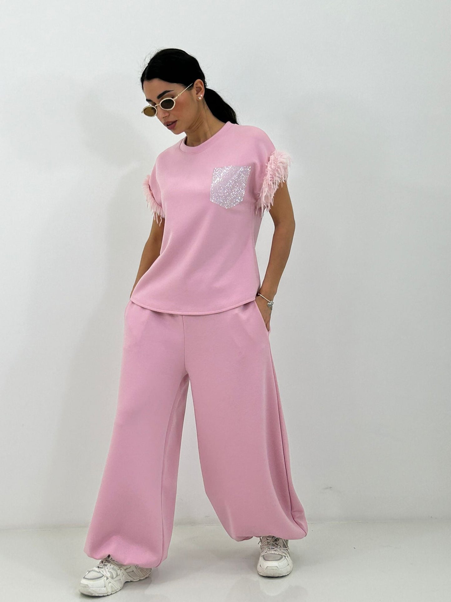 COORDINATO PIUMA GLAM NEW PE/26