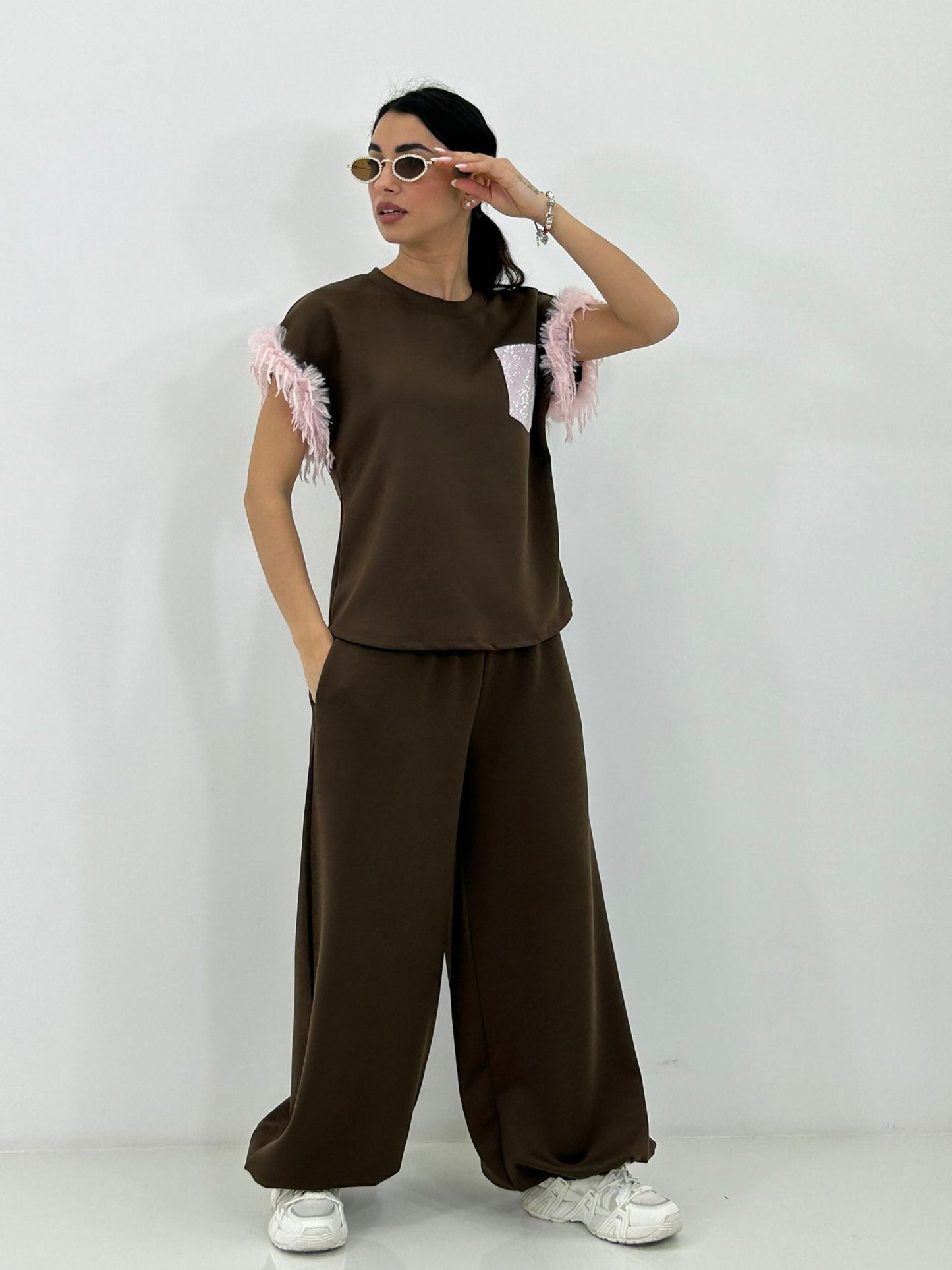 COORDINATO PIUMA GLAM NEW PE/26