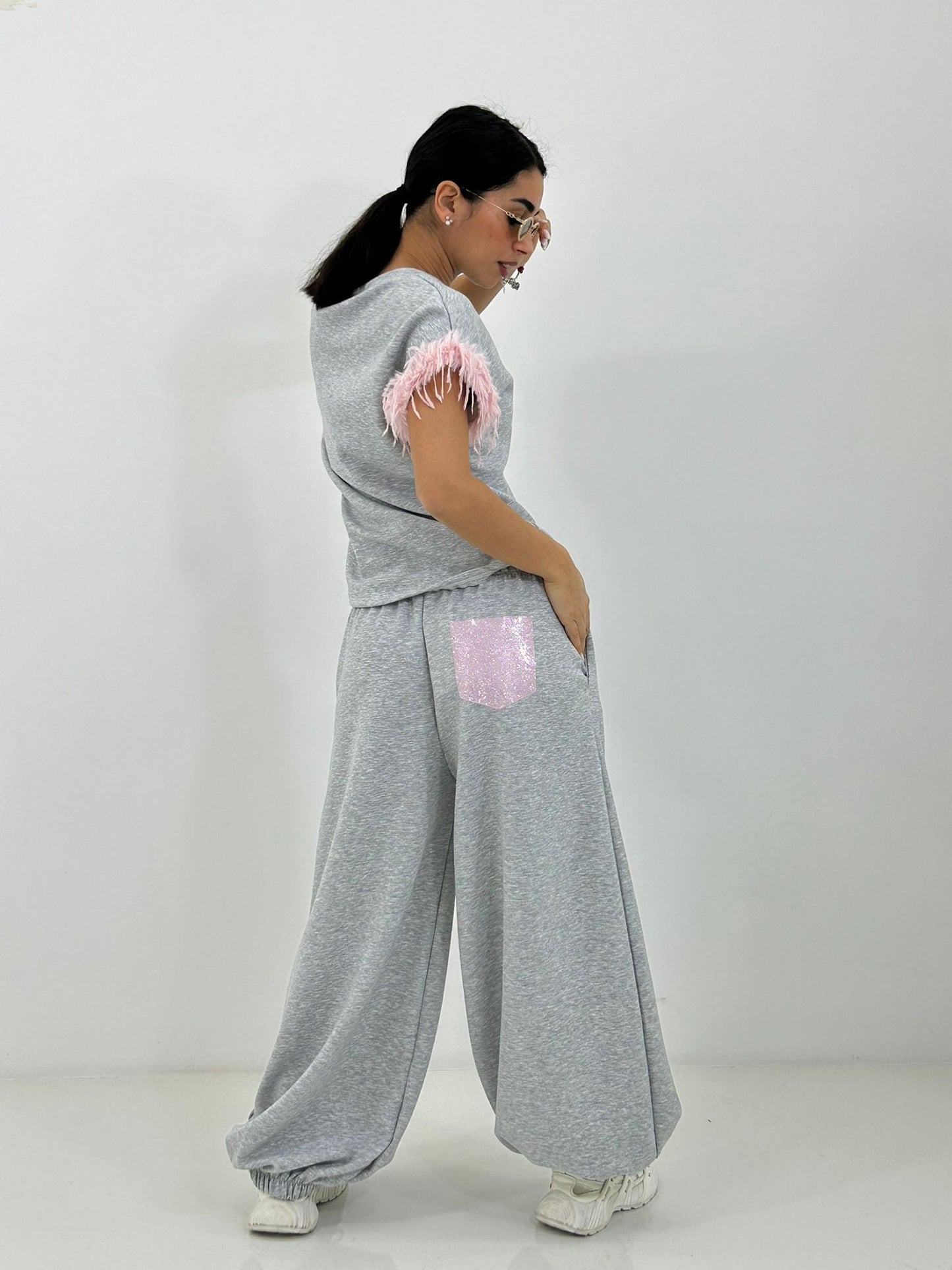 COORDINATO PIUMA GLAM NEW PE/26