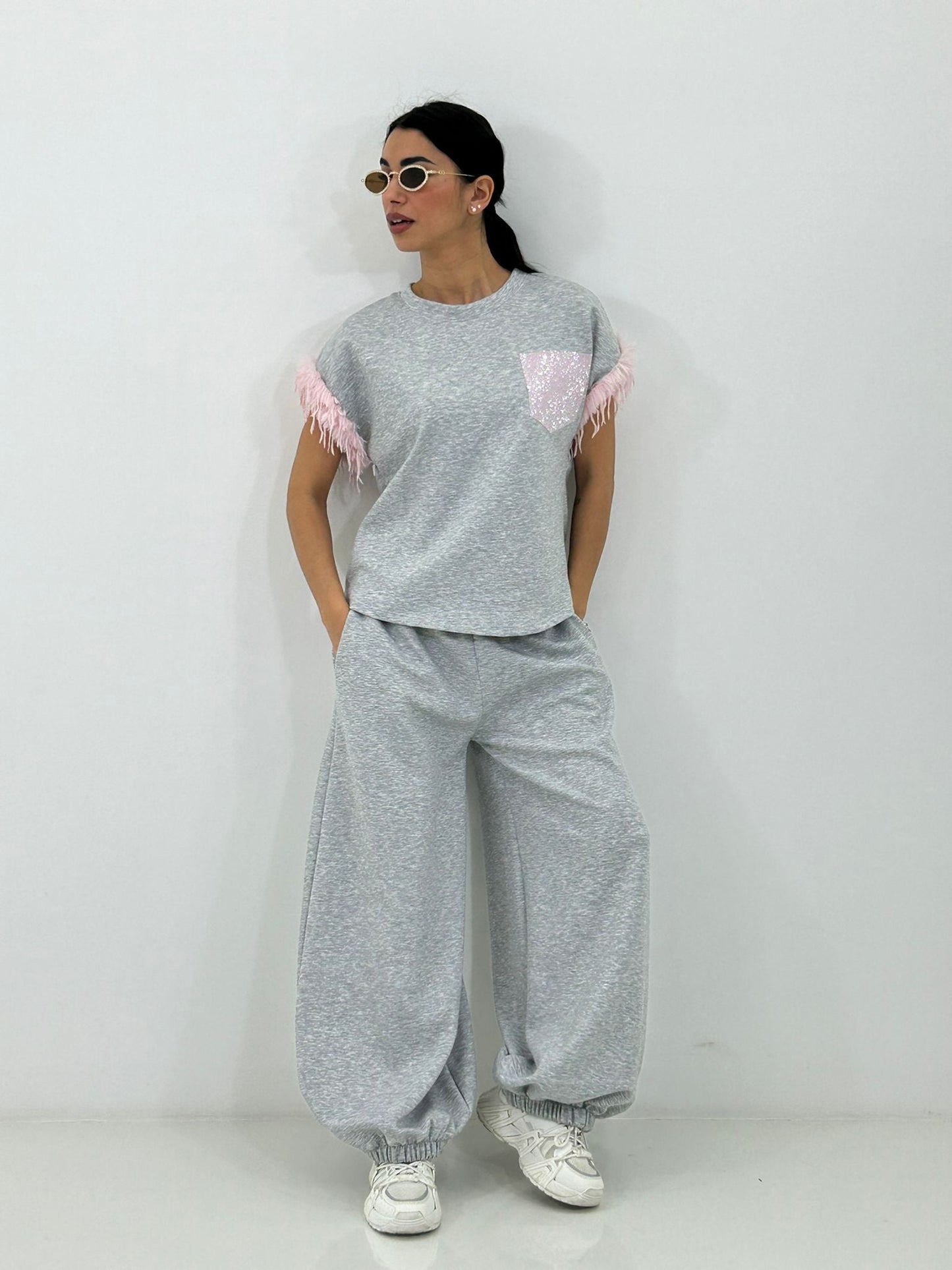 COORDINATO PIUMA GLAM NEW PE/26