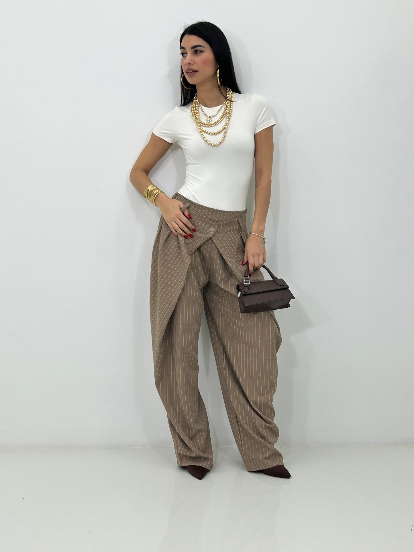 PANTALONE TAILORED WRAP PE/26