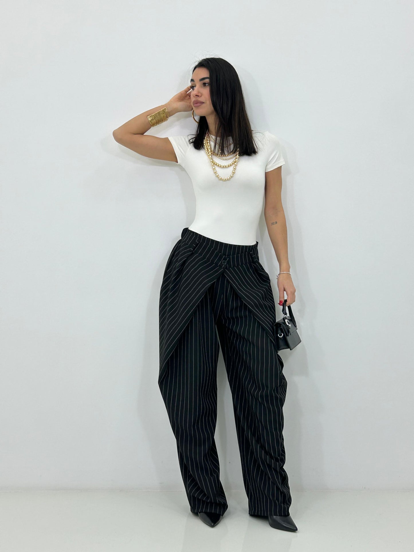 PANTALONE TAILORED WRAP PE/26