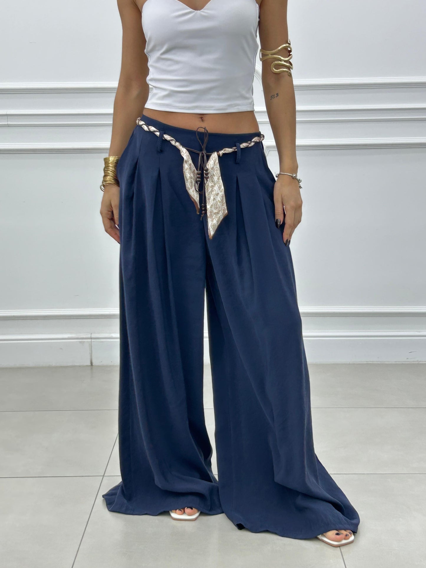 PANTALONE FOULARD NEW PE/26