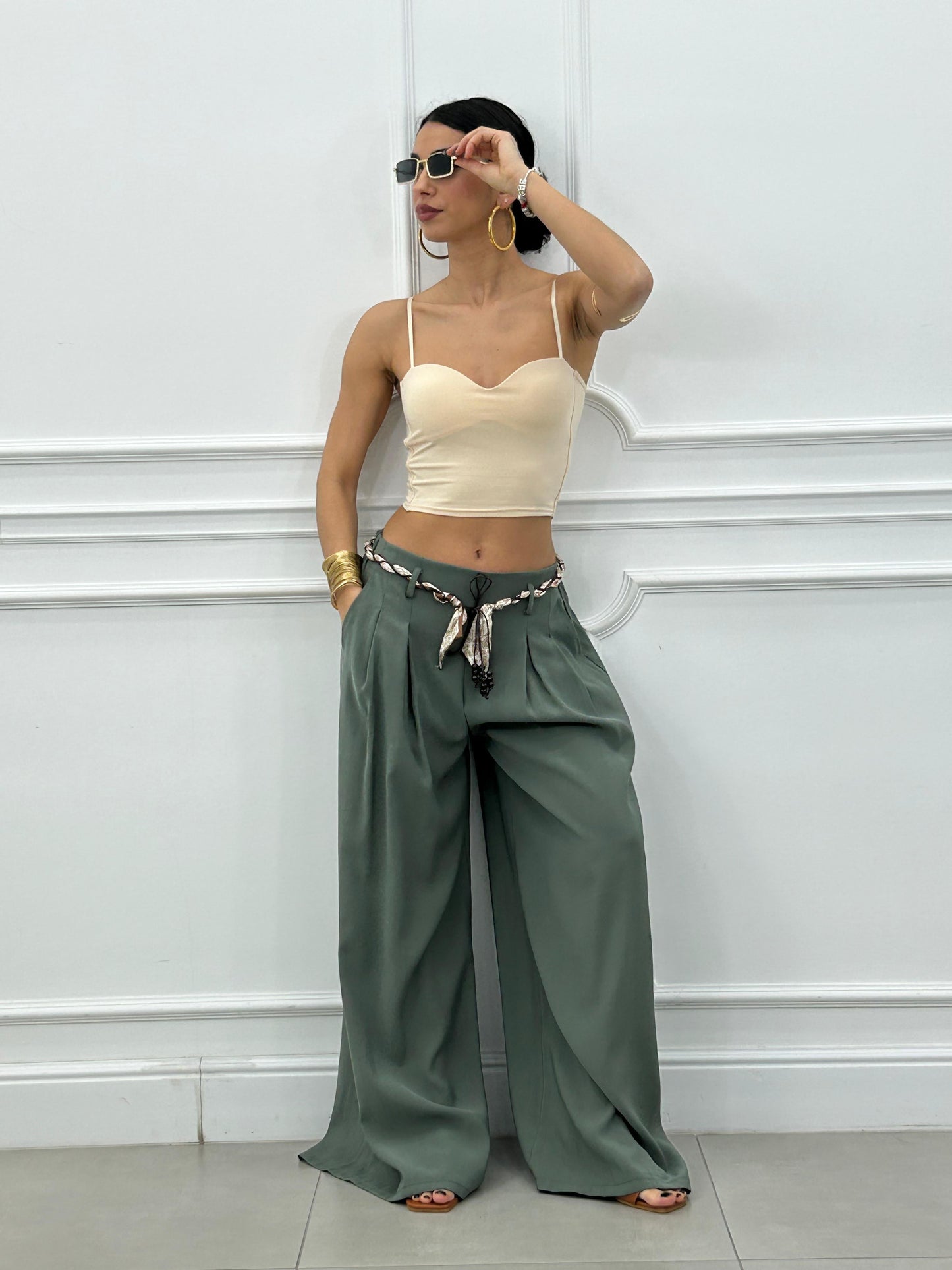 PANTALONE FOULARD NEW PE/26