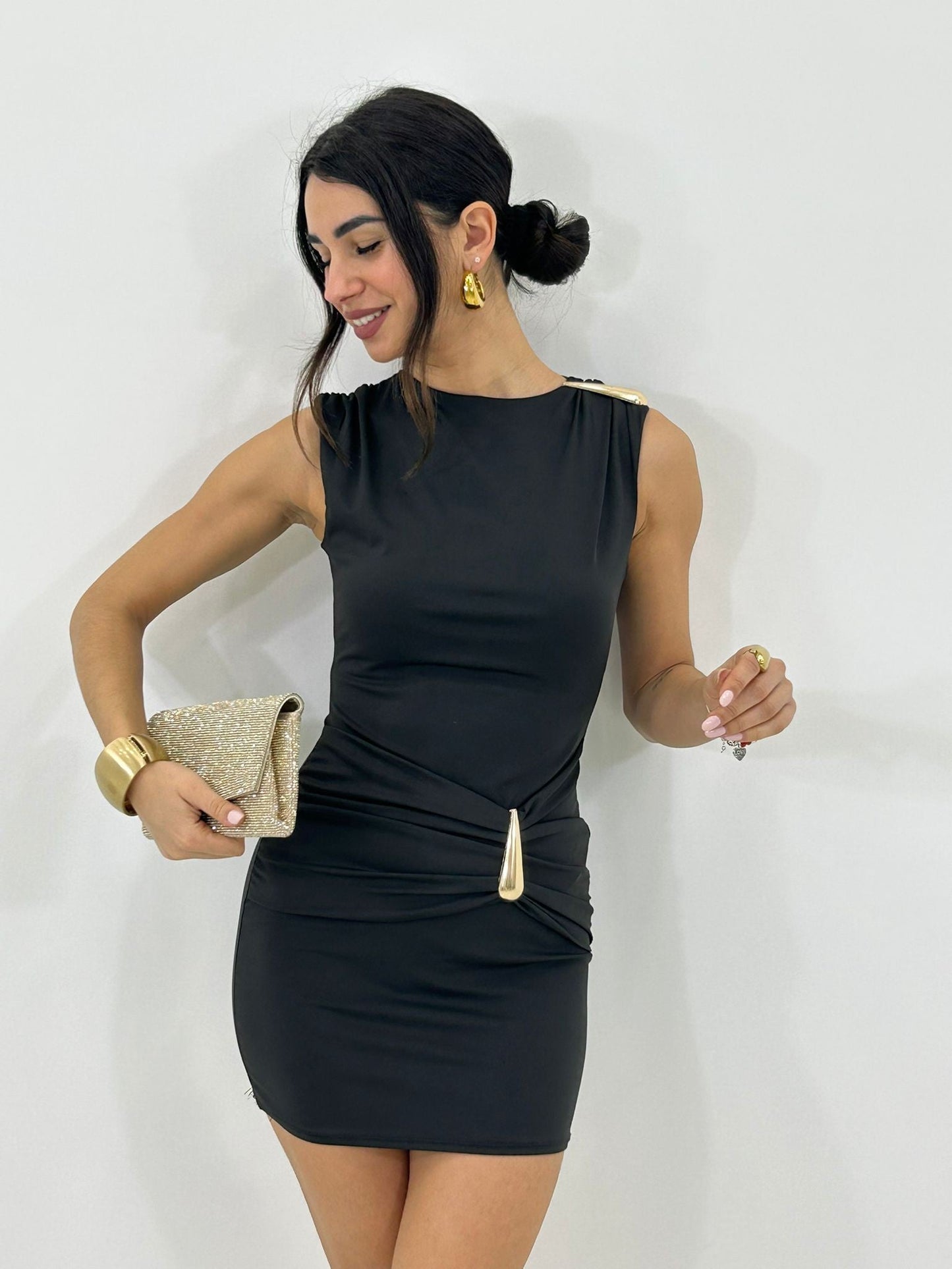 DRESS AURORA GOLD NEW P/E26