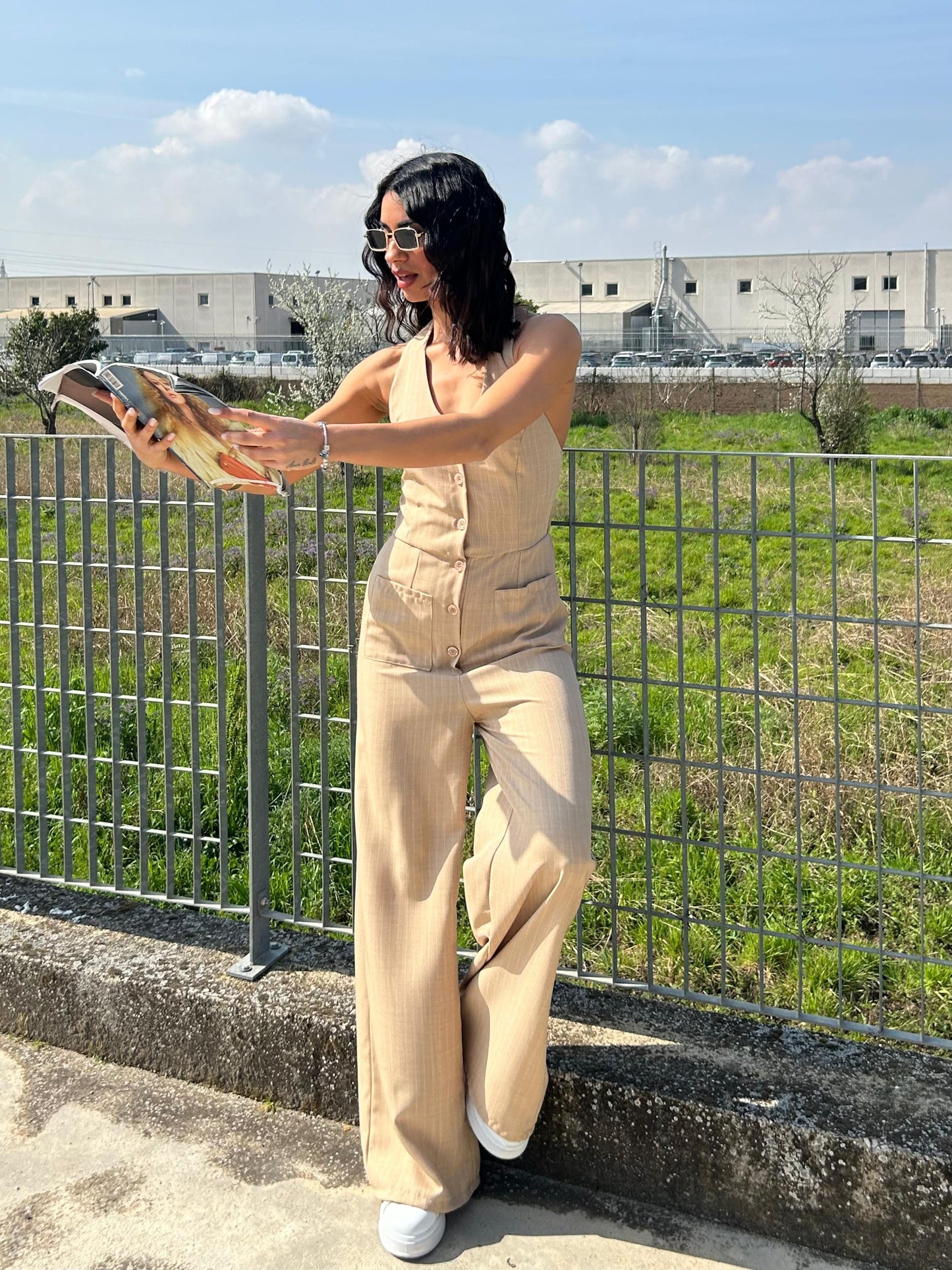 JUMPSUIT GESSO NEW P/E26