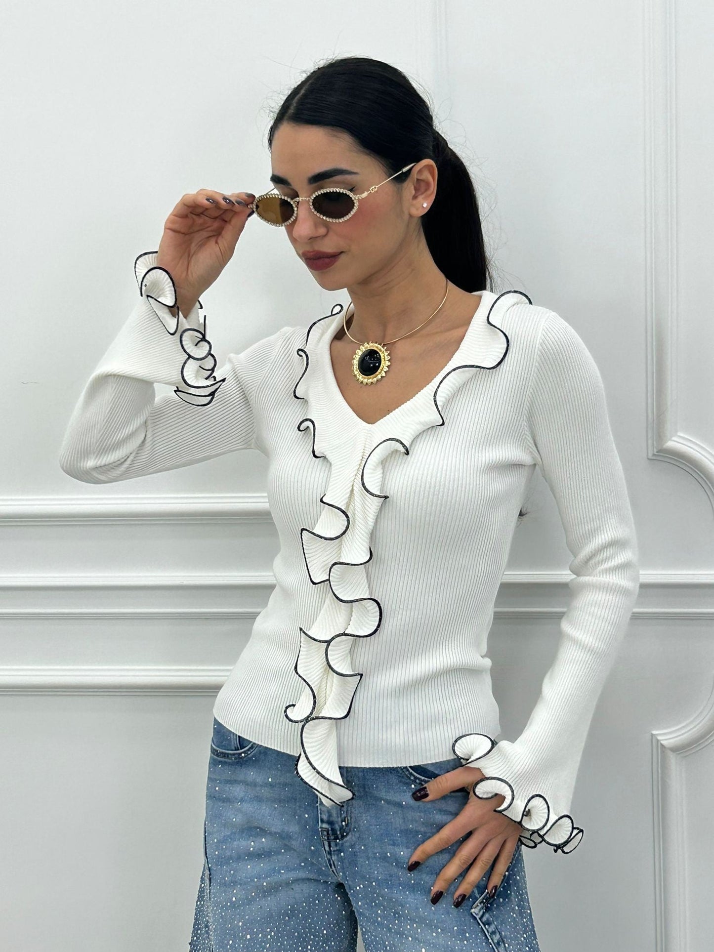 MAGLIA ROUCHE CHIC NEW P/E26
