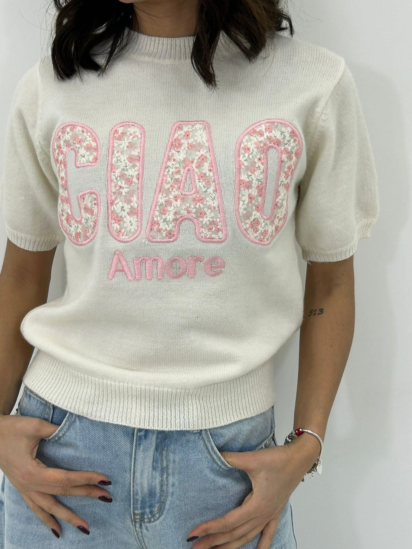 MAGLIONE MOOD CIAO AMORE NEW P/E26