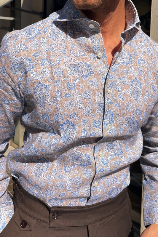 Camisa lino Taormina