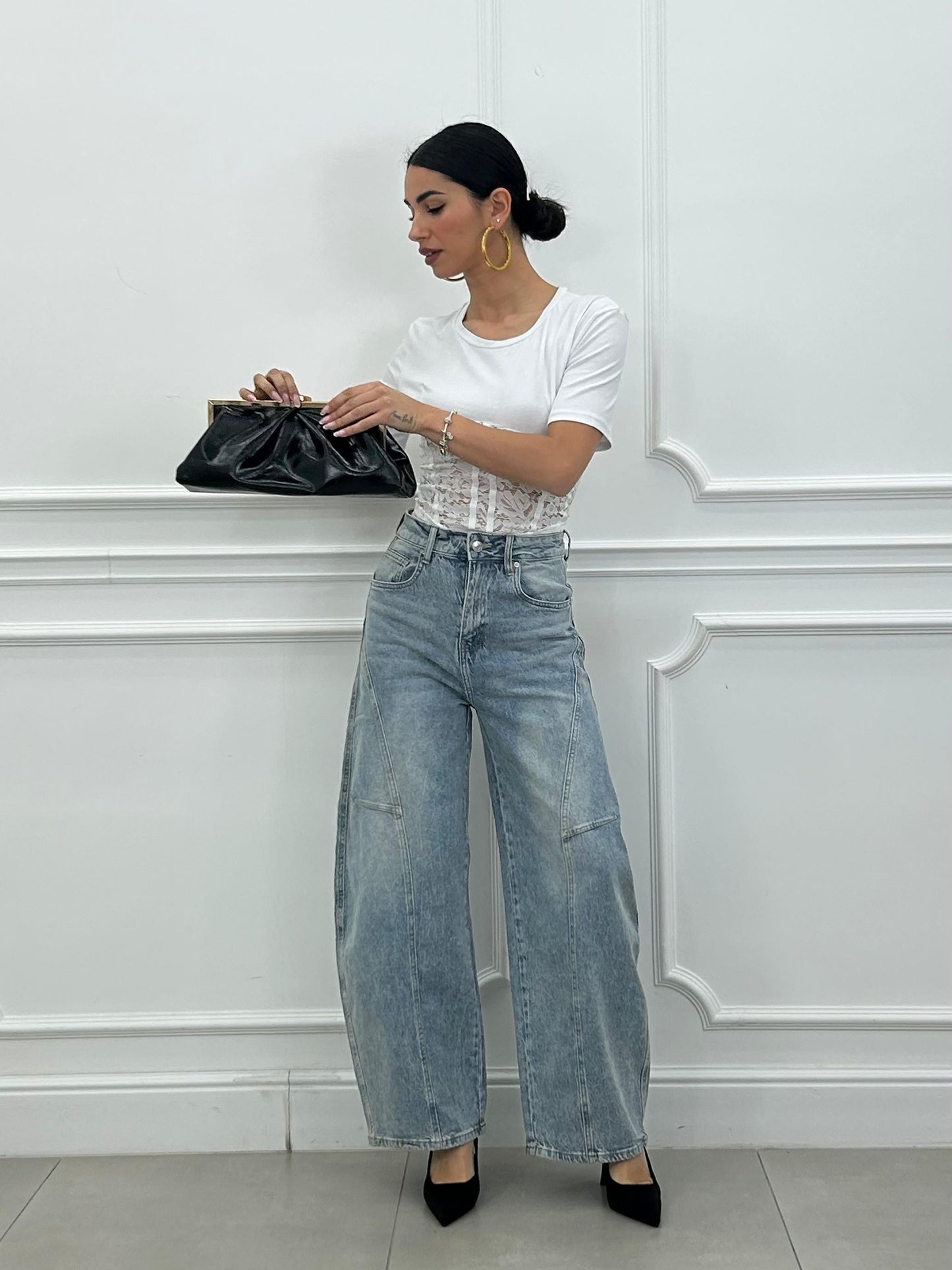 JEANS HIGH WAIST NEW PE/26