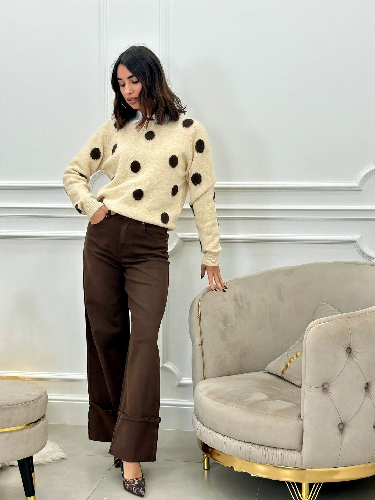 JEANS BROWN NEW AI26