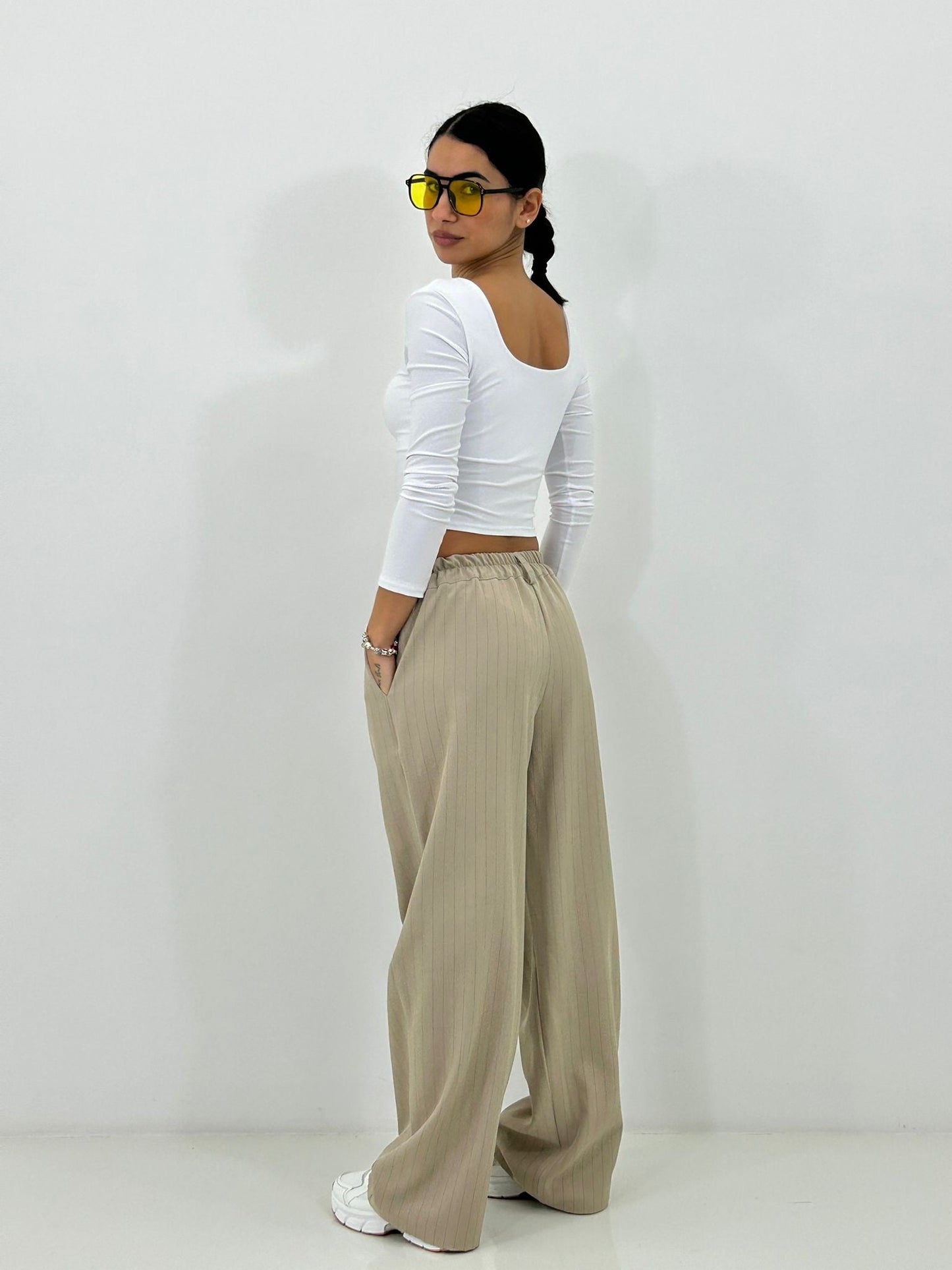 PANTALONE PINSTRIPE NEW P/E26