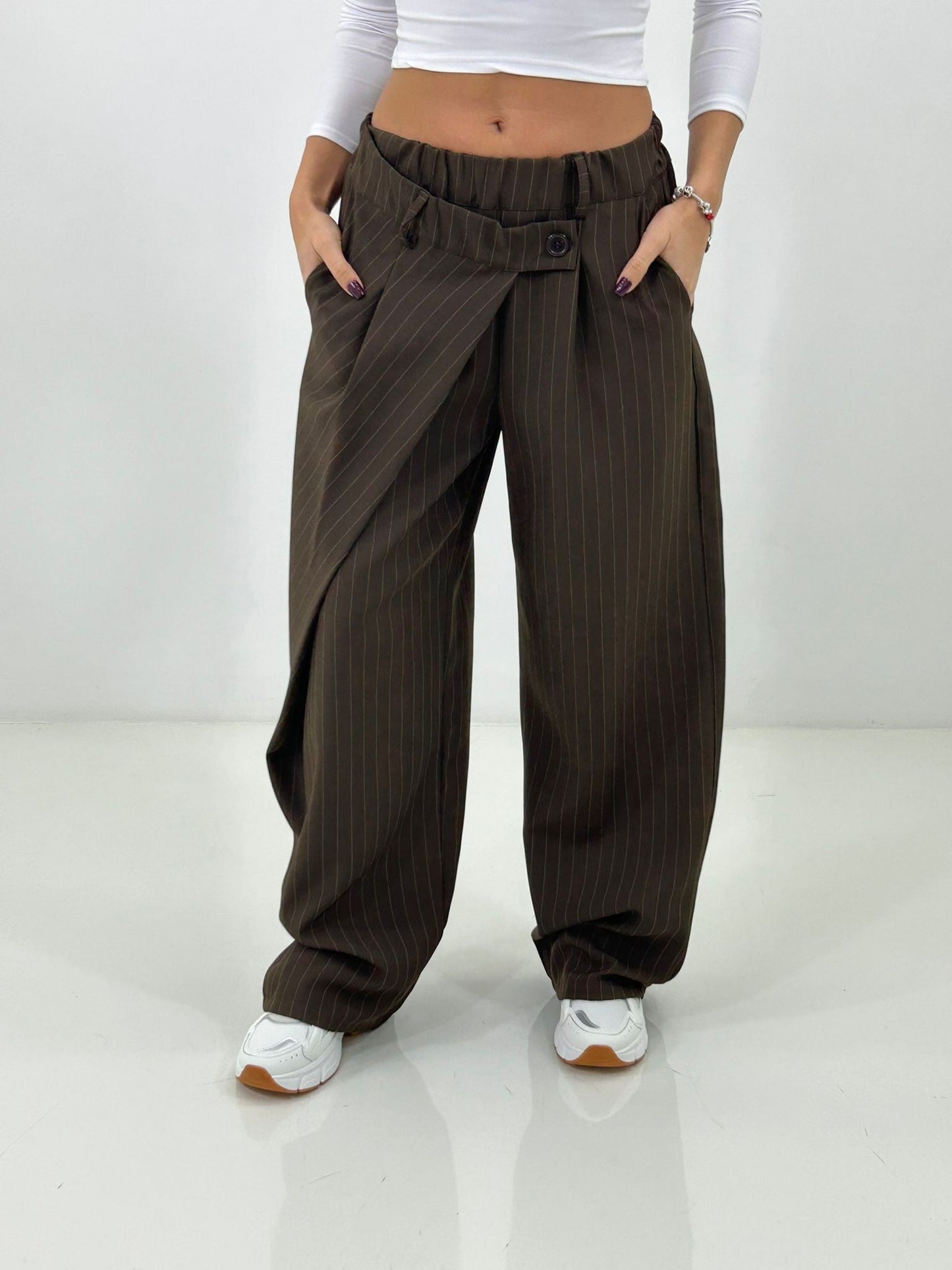 PANTALONE PINSTRIPE NEW P/E26