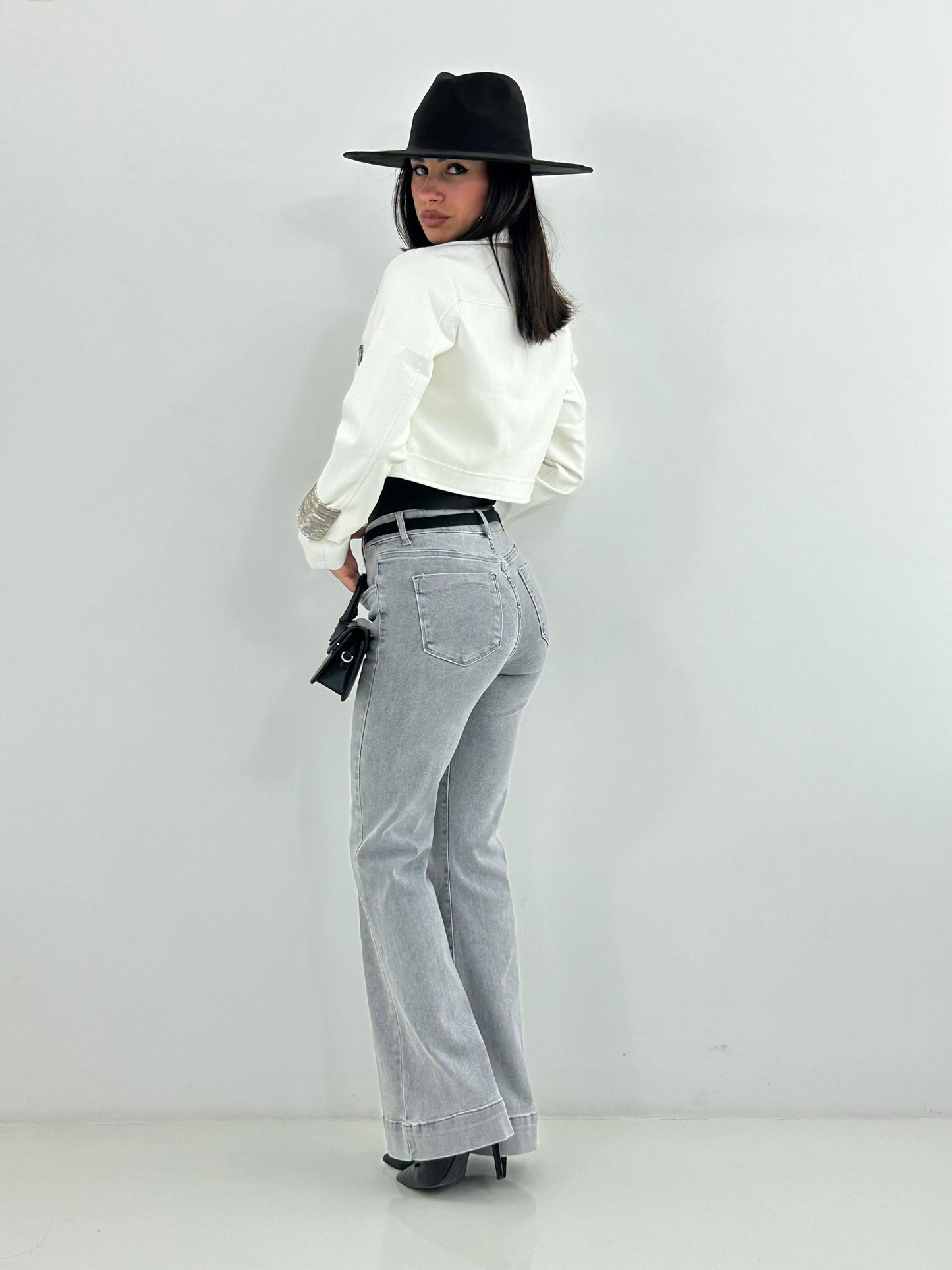 JEANS PUSH GRAY NEW PE/26