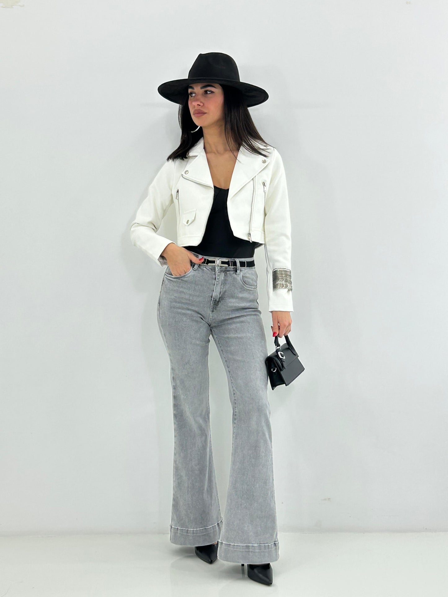 JEANS PUSH GRAY NEW PE/26