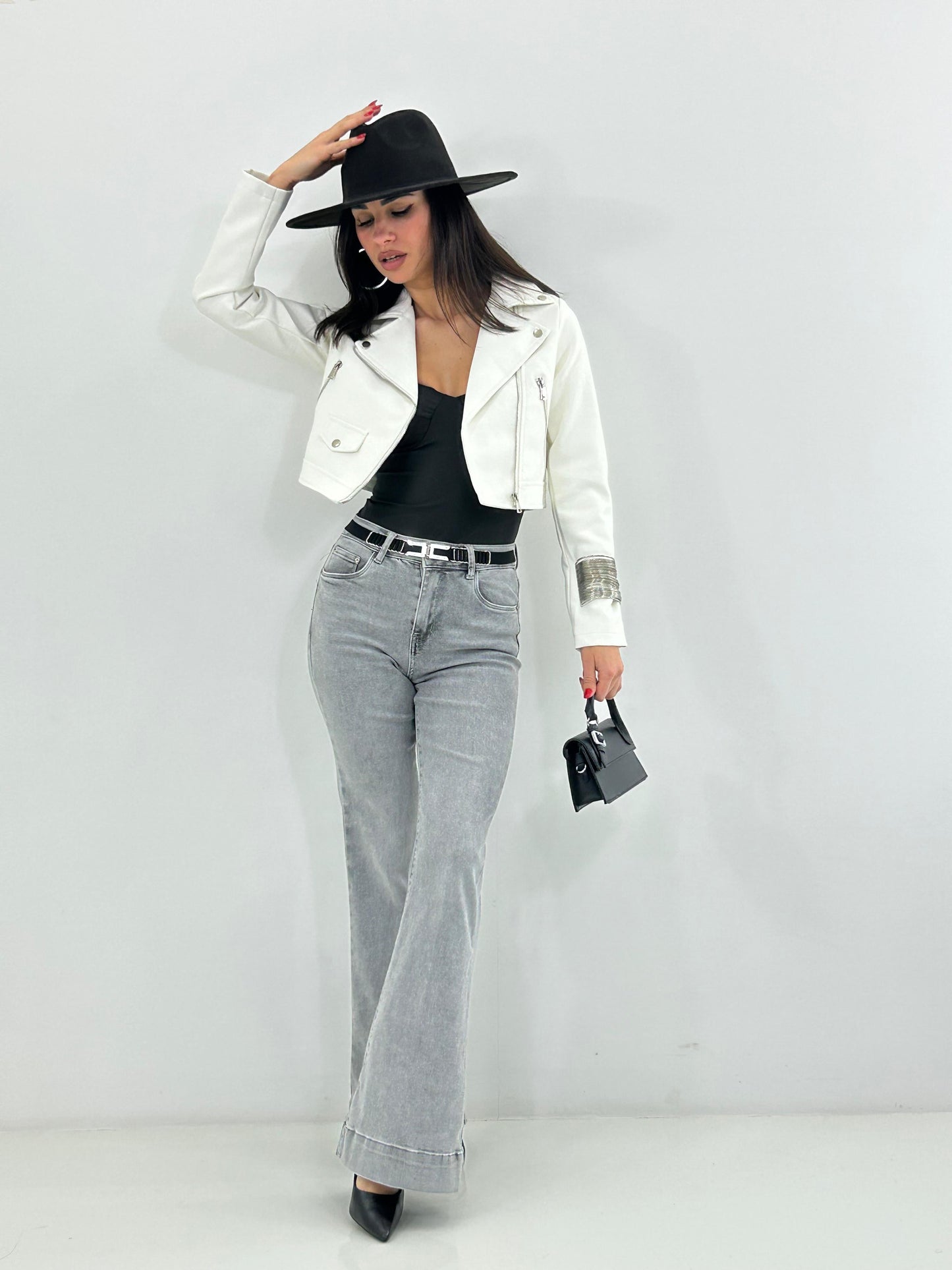 JEANS PUSH GRAY NEW PE/26