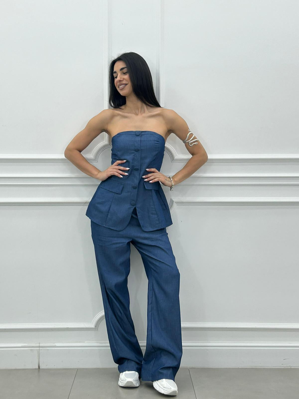 COORDINATO BLUE JEANS NEW PE/26