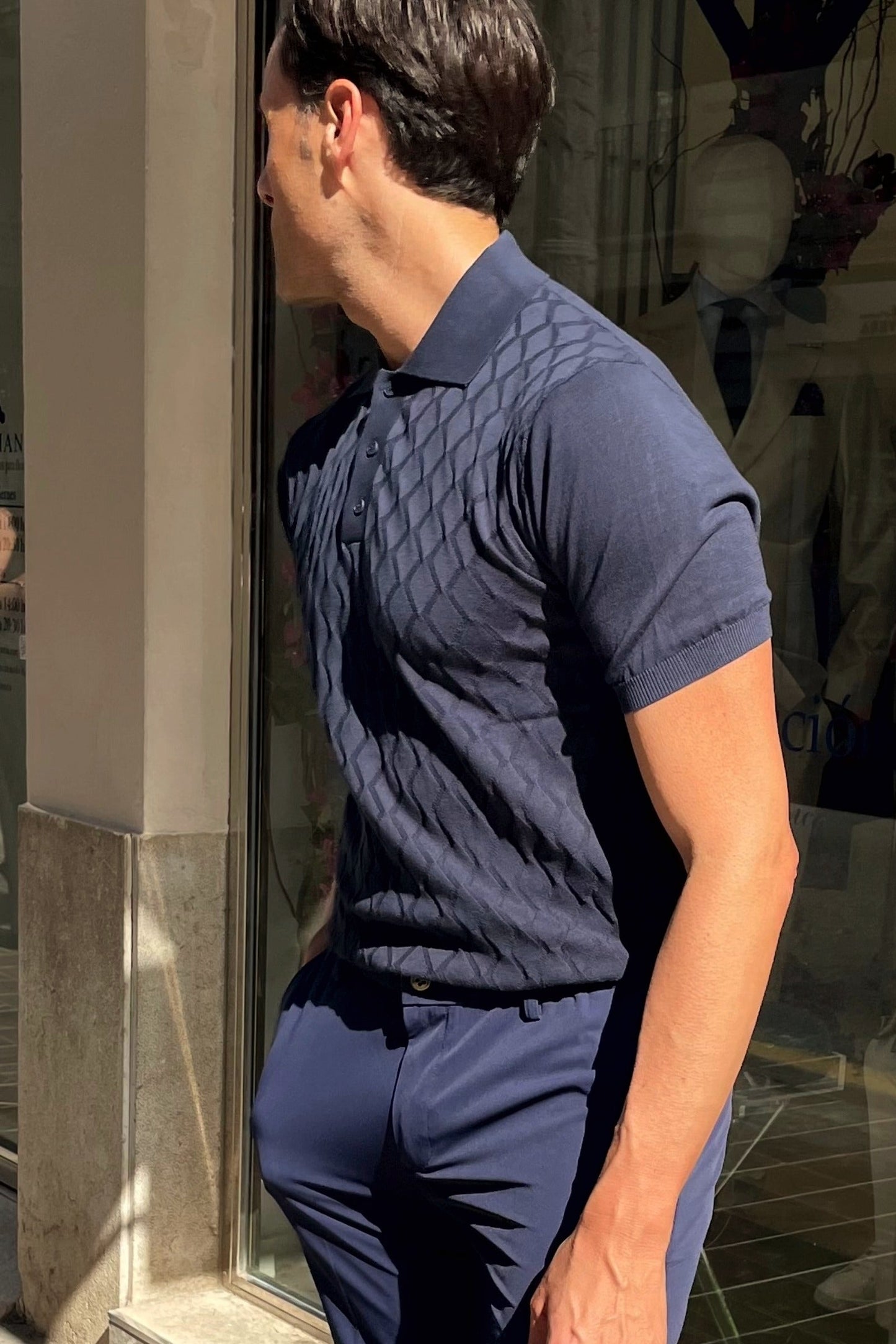 Polo punto Rombi