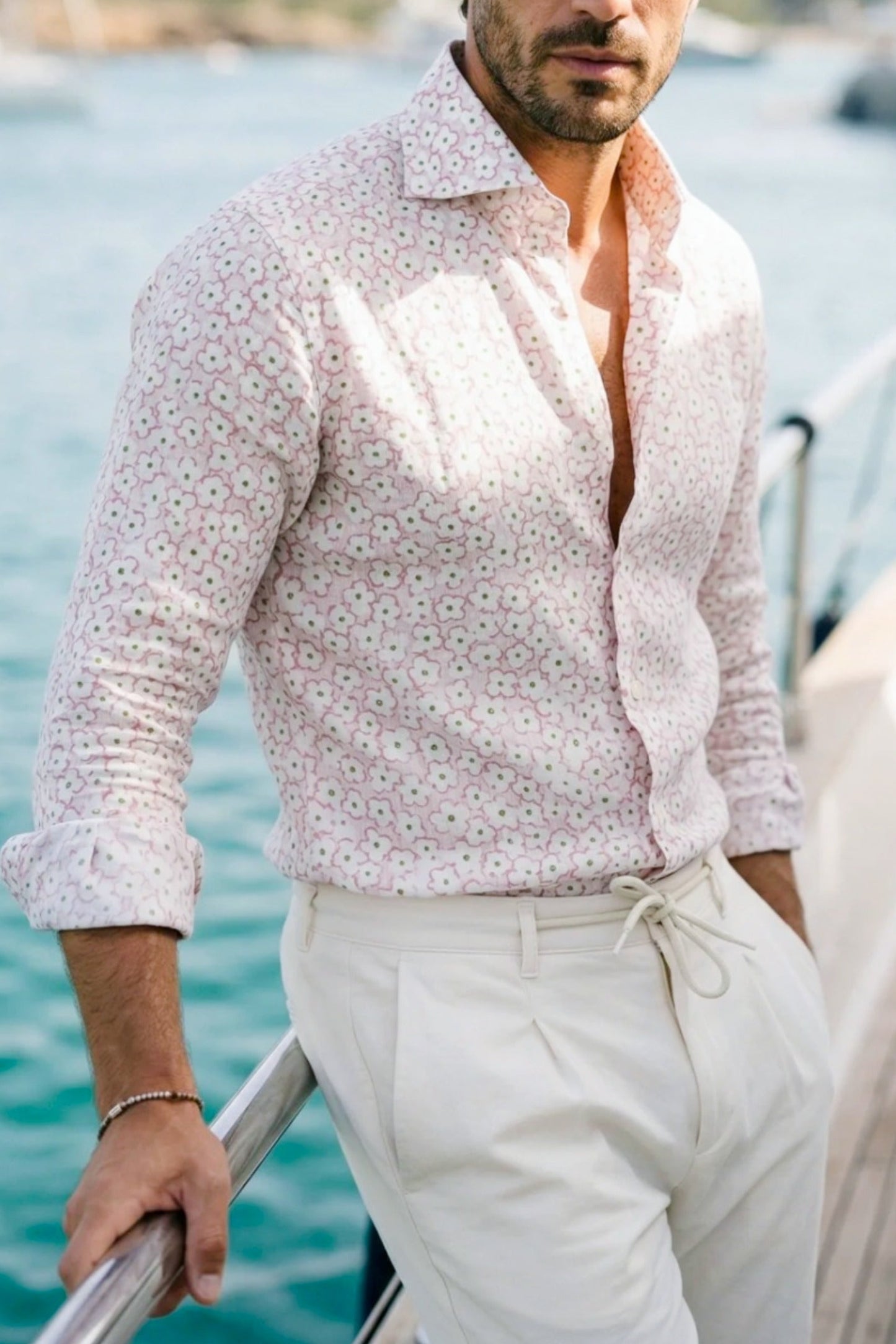 Camisa lino Ibiza