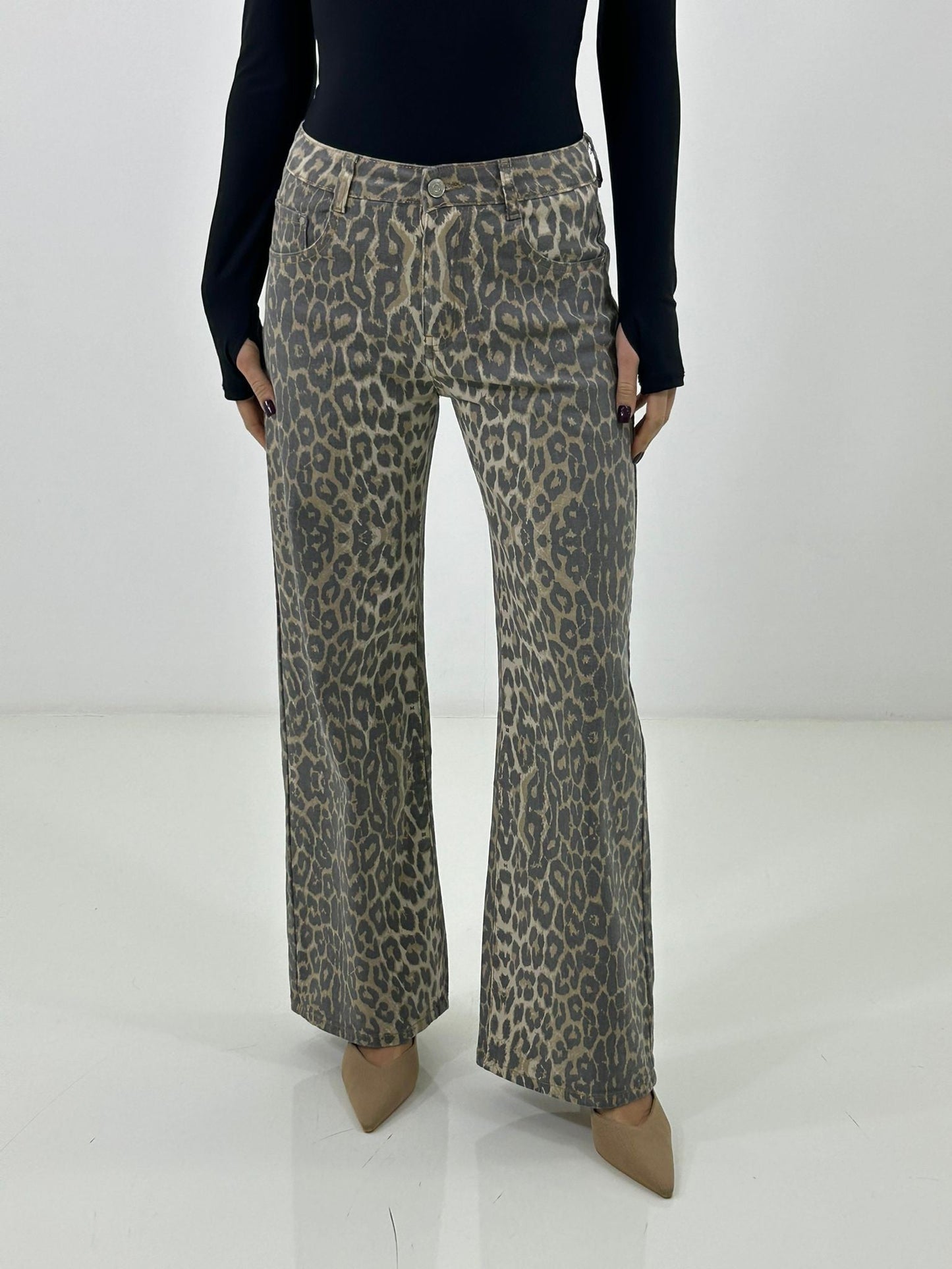 JEANS LEOPARD  NEW P/E26