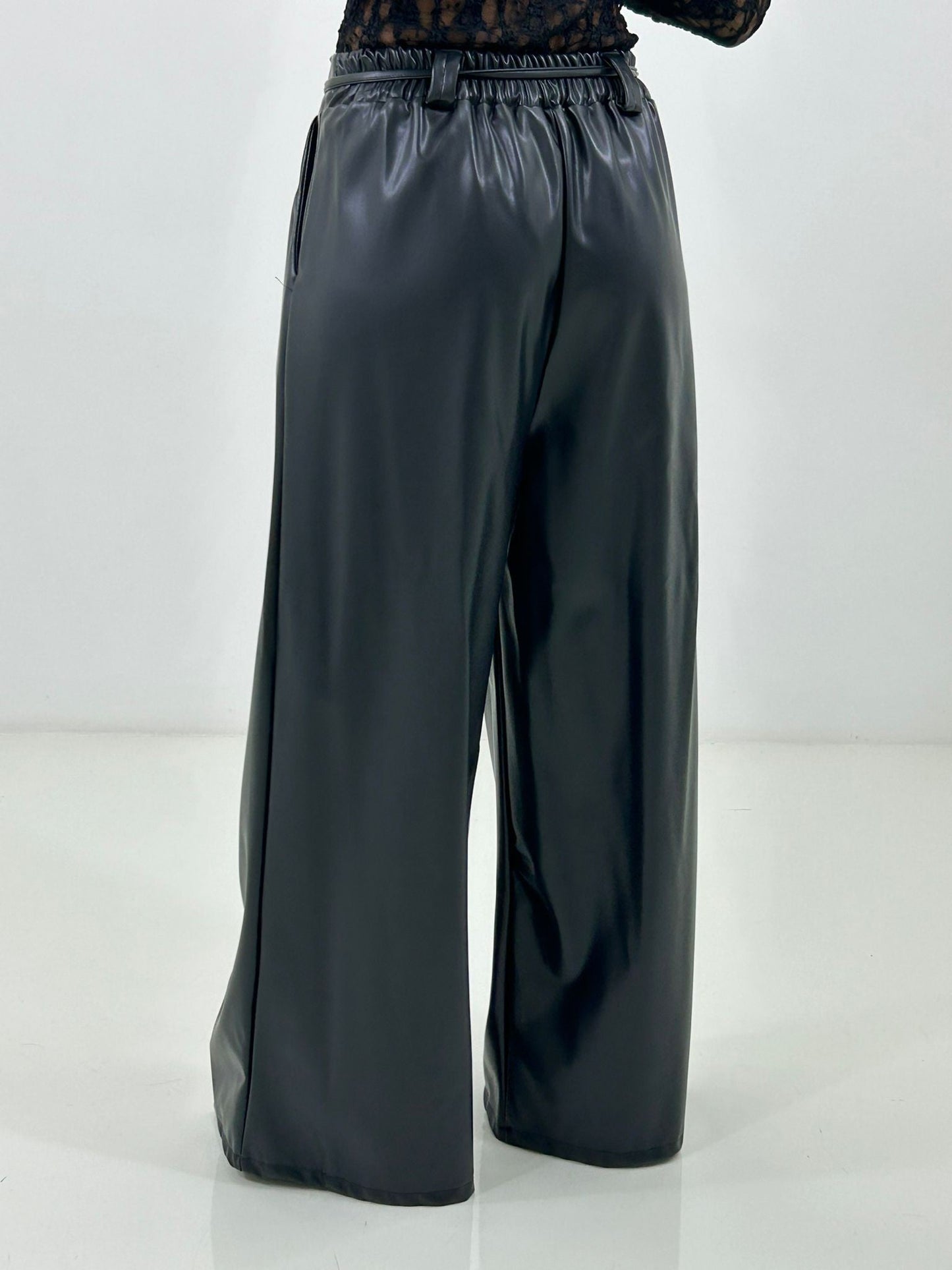 PANTALONE FLOWER BELT NEW P/E26