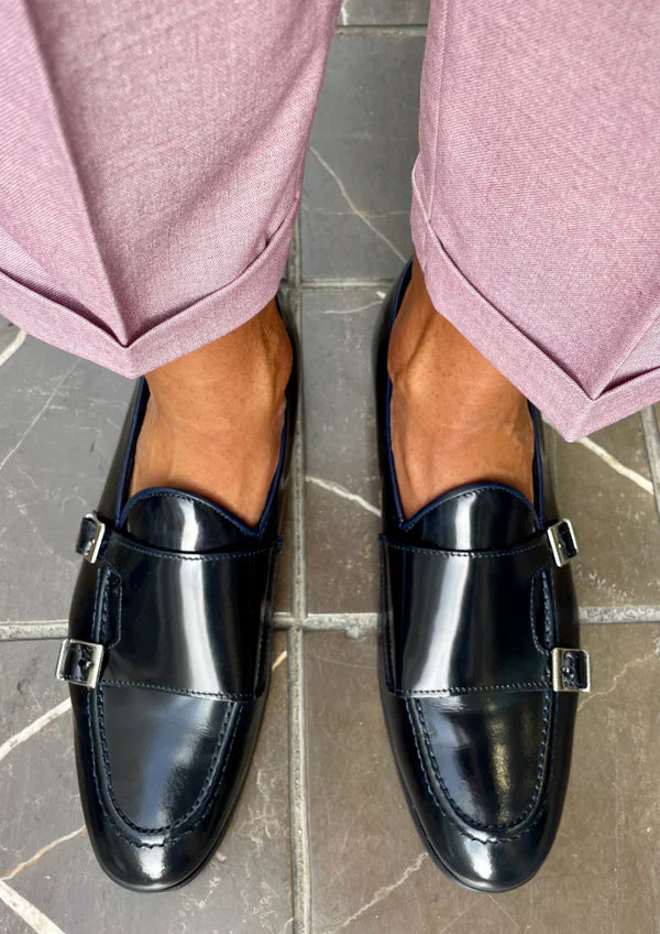 Zapatos doble-hebilla Umberto